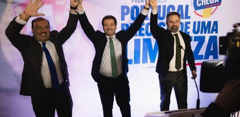 Chega, partido ultraderechista, irrumpe en Portugal con casi cuádruple de escaños