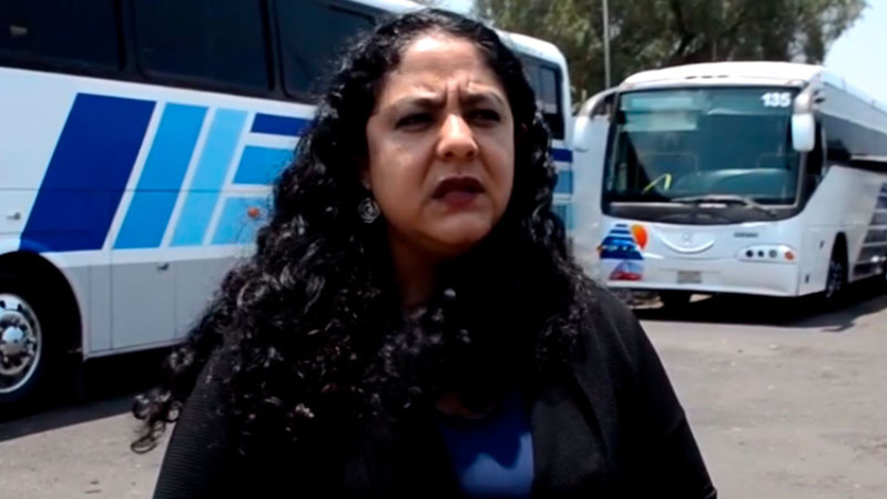 Exigen transportistas la salida de Laura Nohemí Muñoz de la SICT