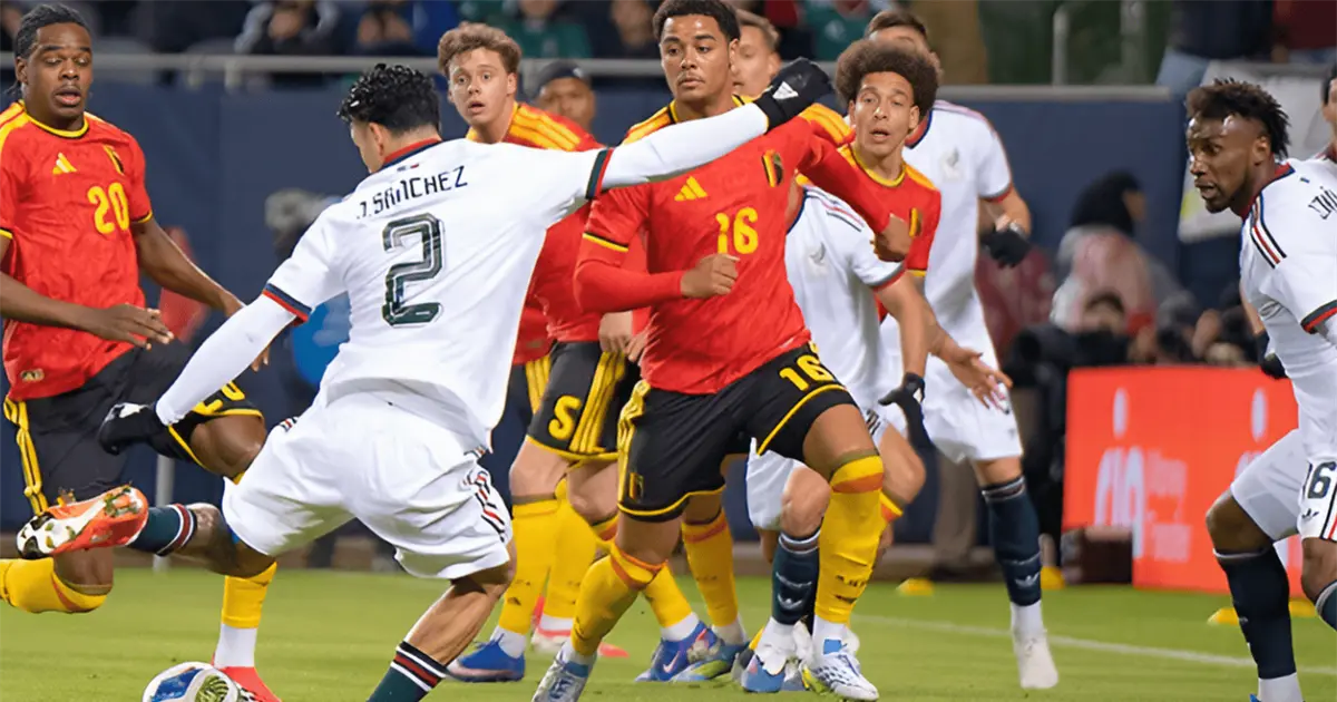 México cierra Fecha FIFA con empate ante Bélgica en EU