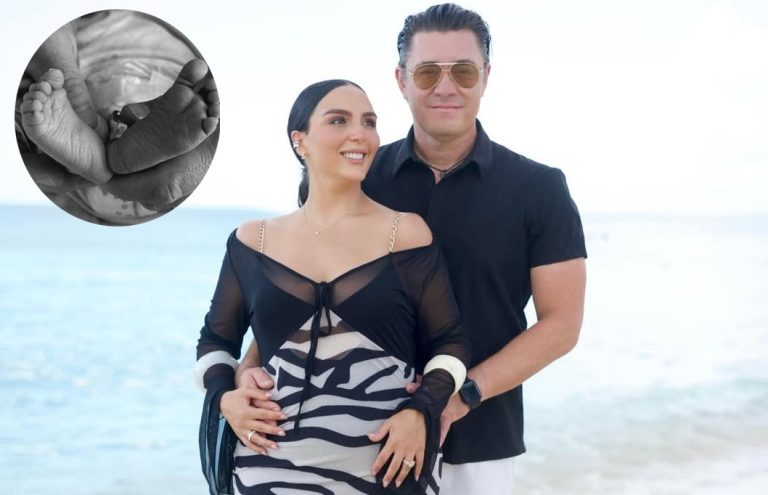¡Ya nació! Antonio Rosique y Michelle Saide dan la bienvenida a su hija Amaia