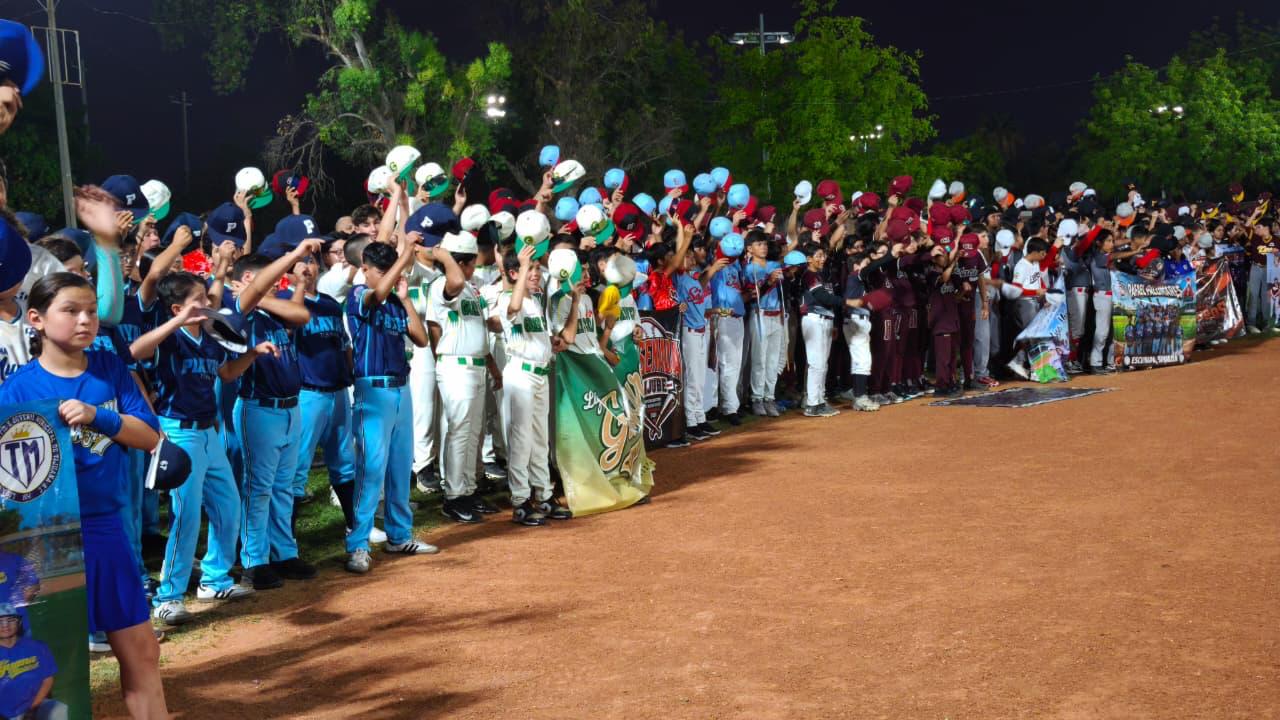 Arranca oficialmente el Torneo de béisbol Nacional Nuevos Valores en la categoría 11-12 años en Ahome