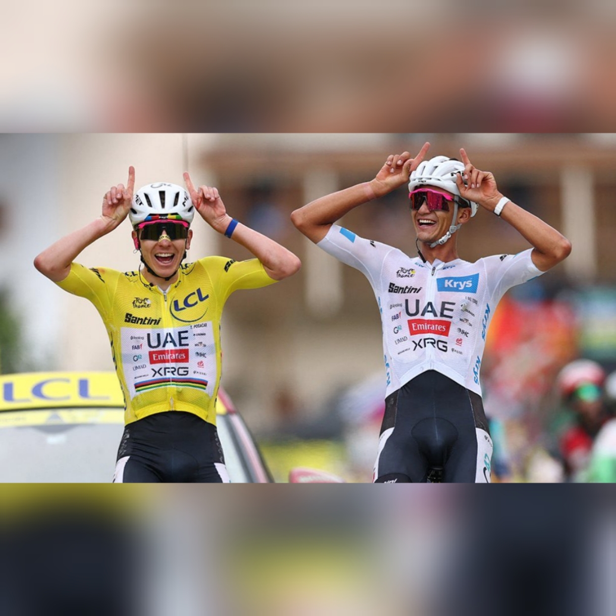 Felicita Sheinbaum a Isaac del Toro por su histórico papel en el Tour de Francia